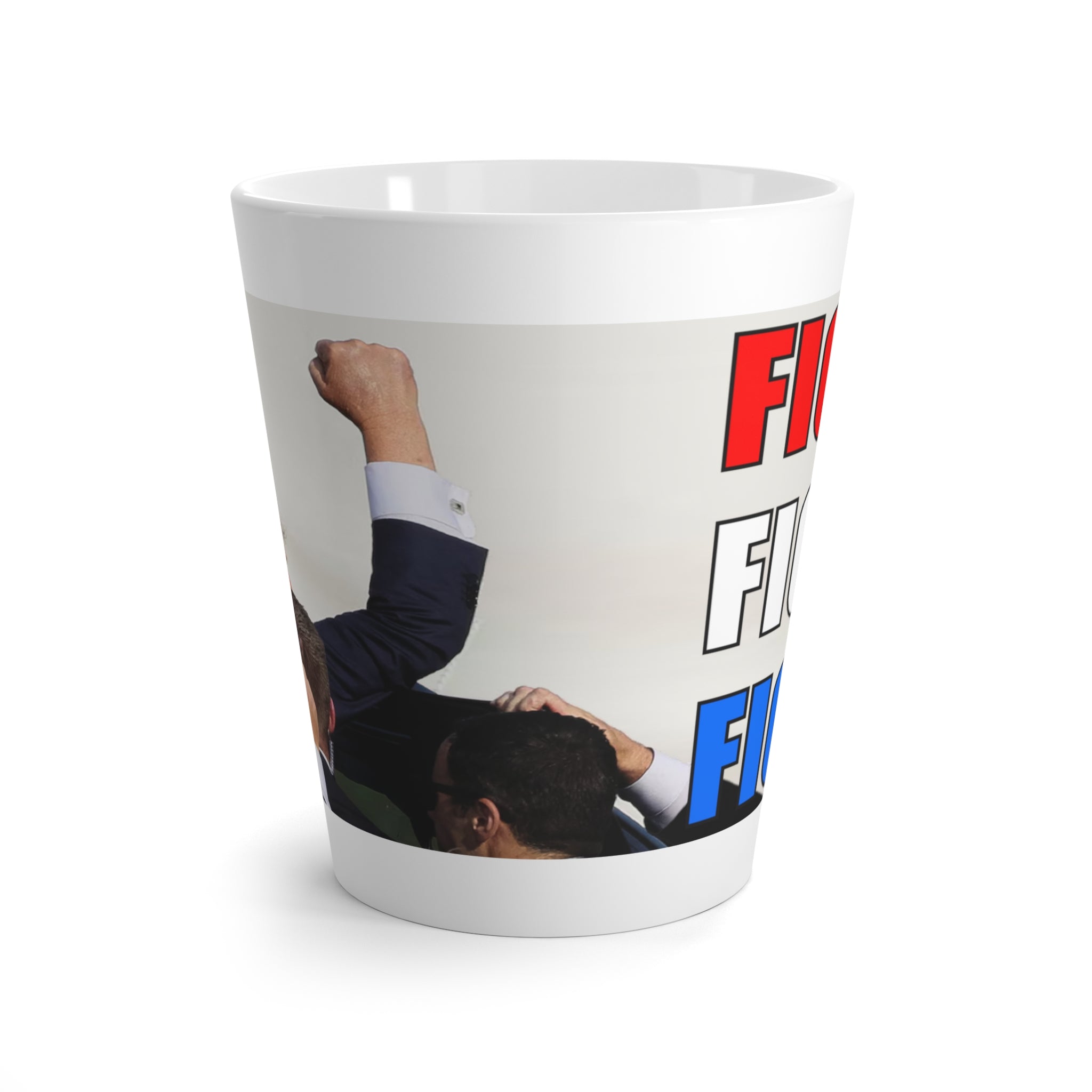 Fight Coffee Mug | Patriotic Red White Blue