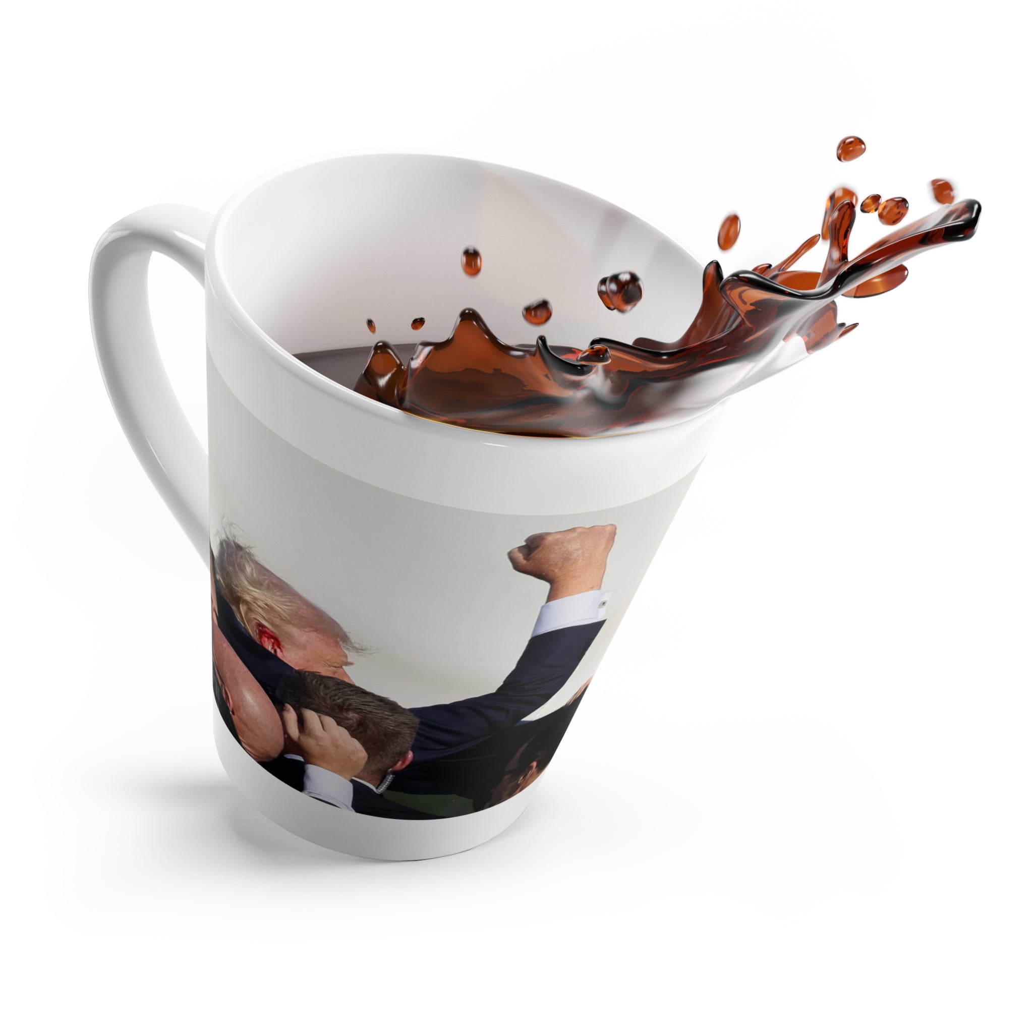 Fight Coffee Mug | Patriotic Red White Blue