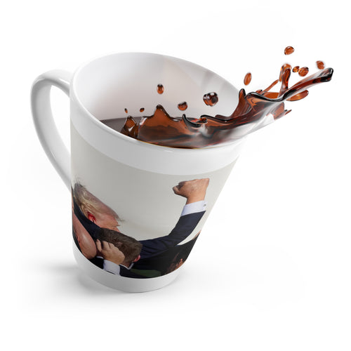 Fight Coffee Mug | Patriotic Red White Blue