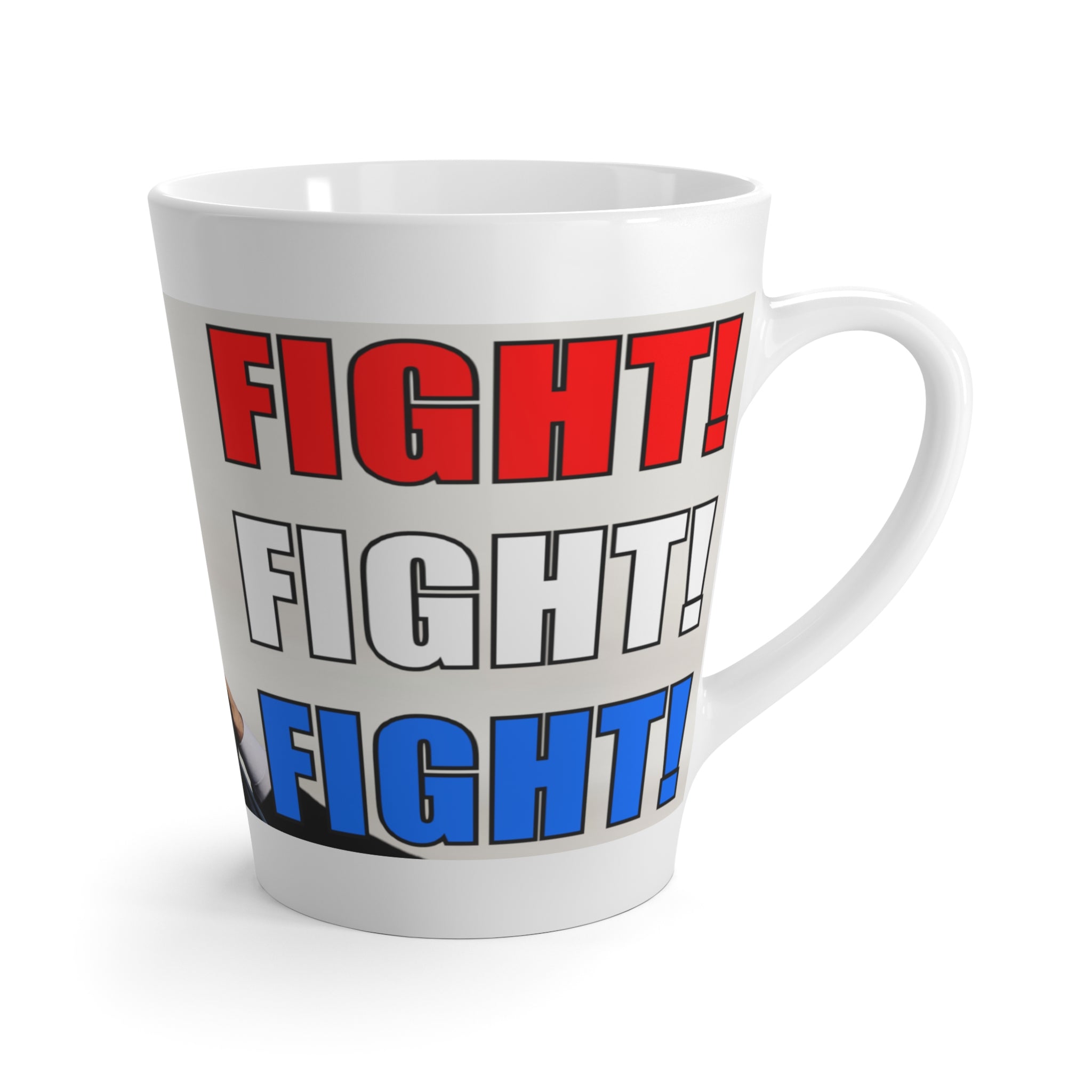 Fight Coffee Mug | Patriotic Red White Blue